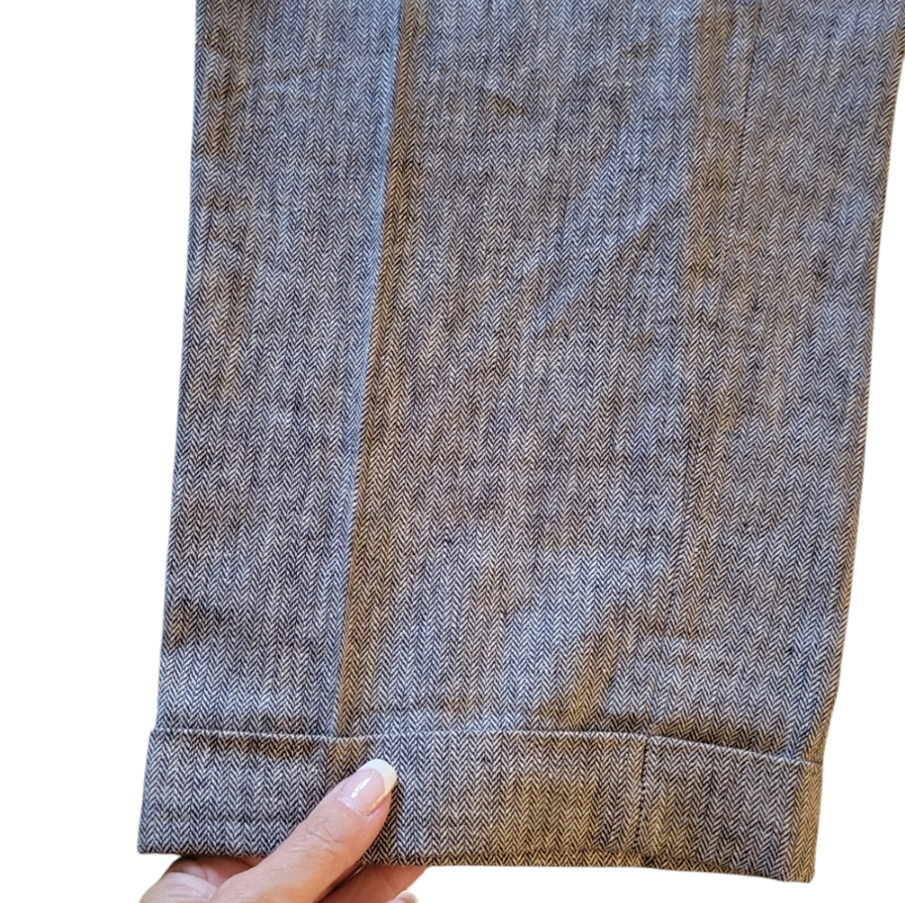 POLO LINEN TROUSERS - Picture 6 of 11